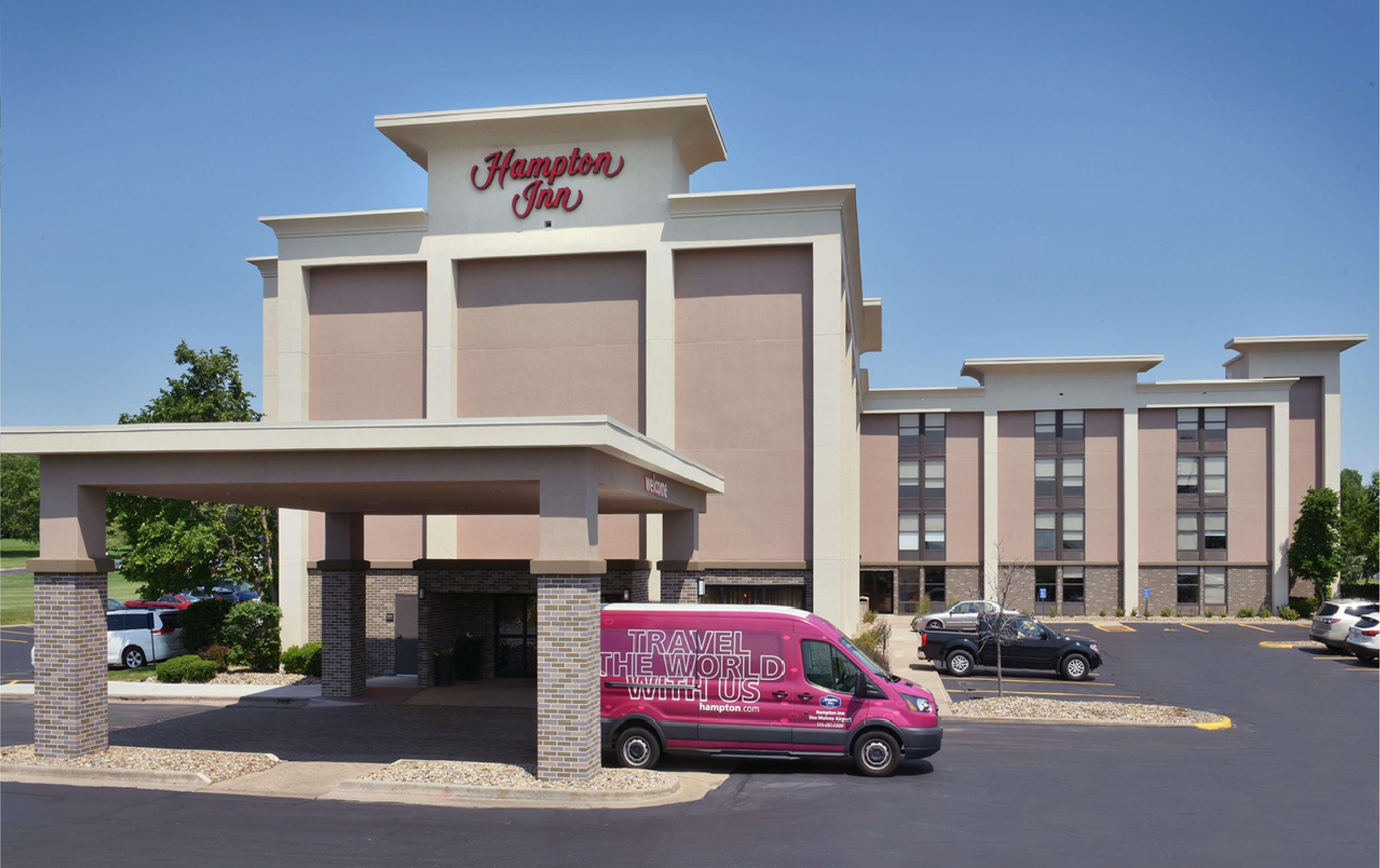 Hampton Inn Des Moines-Airport Exterior foto